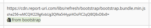 Integrity metadata verified file